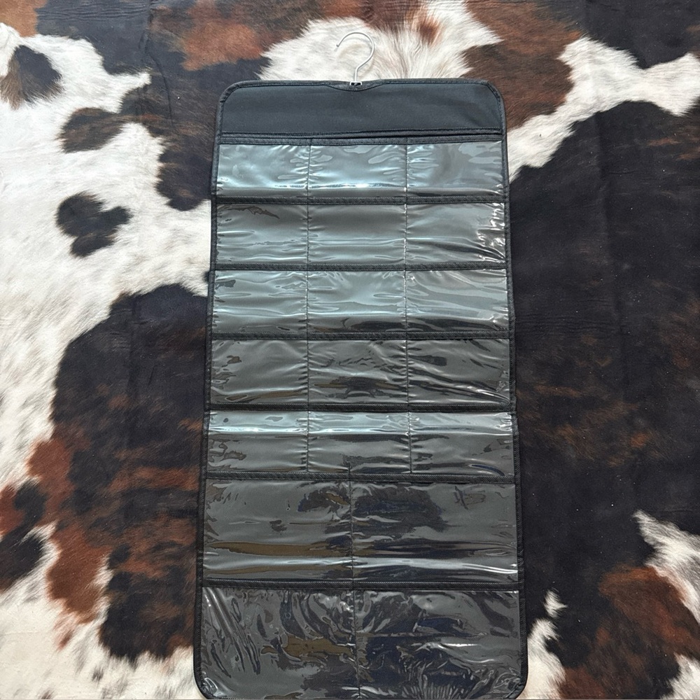 Black Hanging Organizer Bag